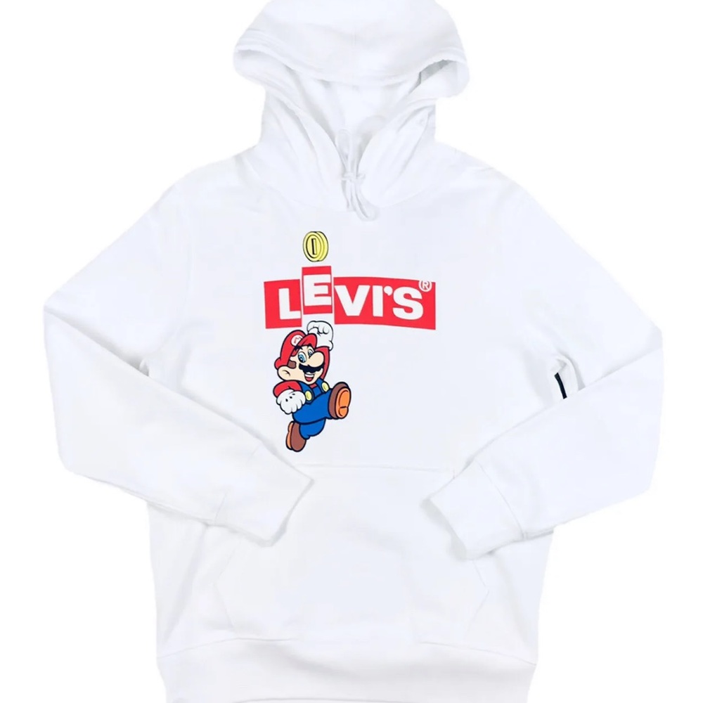 Levi's X Super Mario Graphic Pullover Hoodie
Limited Edition White